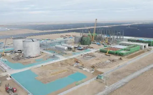 中綠中科儲(chǔ)能“揭榜掛帥”項(xiàng)目主變壓器合閘受電成功