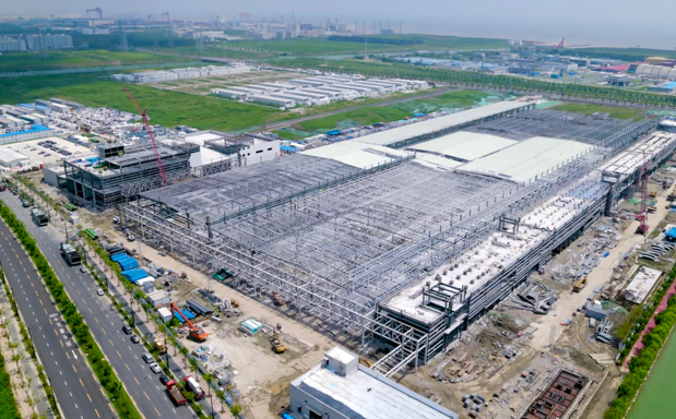 儲(chǔ)能超級(jí)工廠年底前完工 “特斯拉速度”在滬刷新