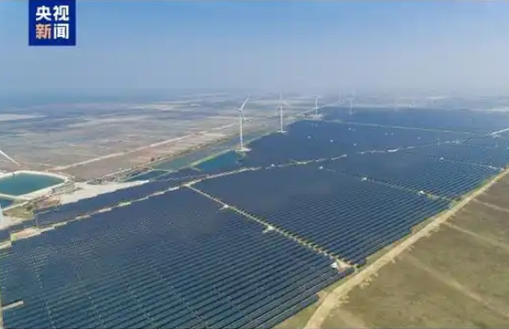 我國最大灘涂光伏儲能電站投產(chǎn)發(fā)電